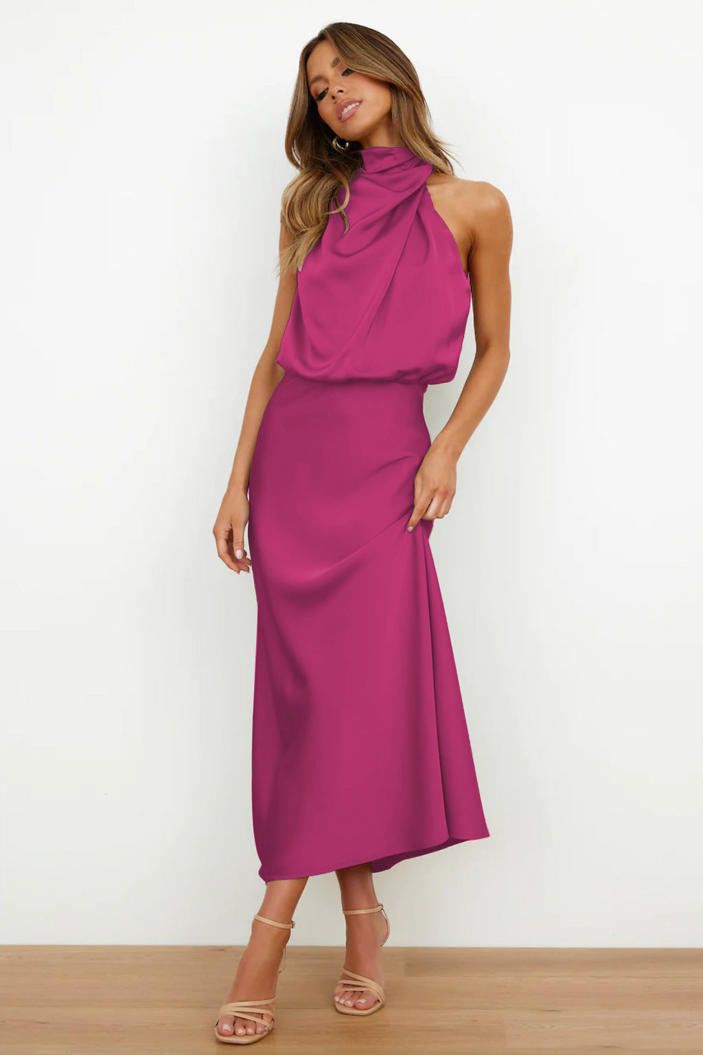 Ana Maria | Vestido con escote americano