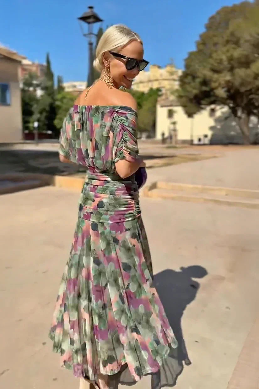 Aurora Belisse™ | Vestido largo que estiliza y eleva tu elegancia