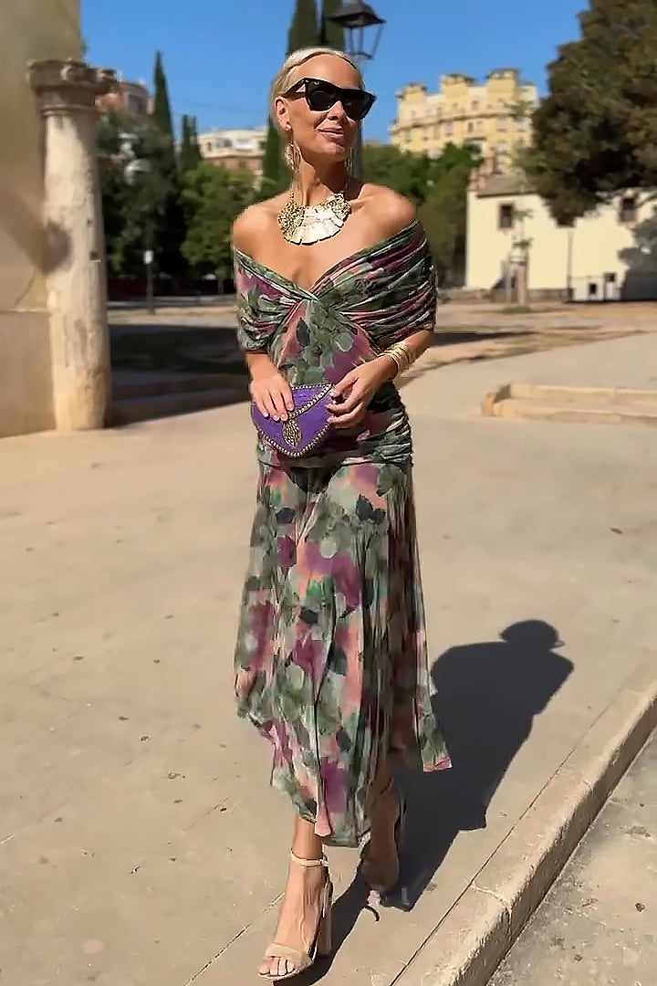 Aurora Belisse™ | Vestido largo que estiliza y eleva tu elegancia