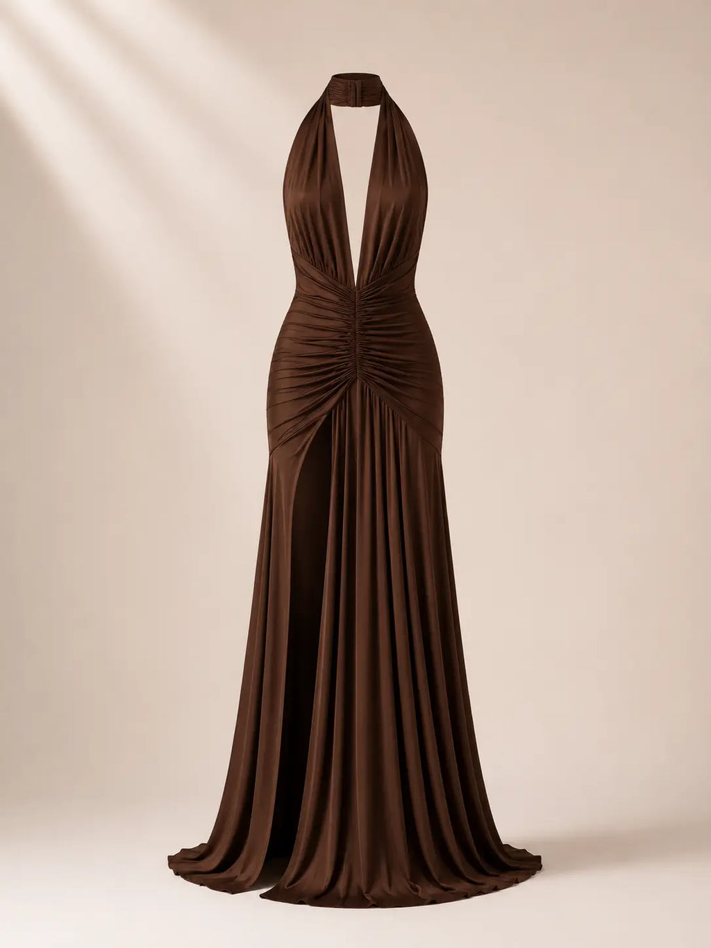 Vestido Luana largo con corte
