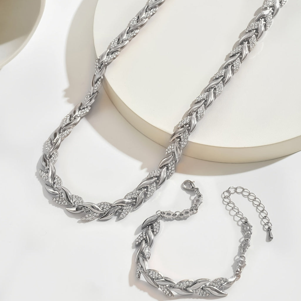 Leina™ – Collar y Pulsera Sirena: Set de Joyería con Encanto Marino