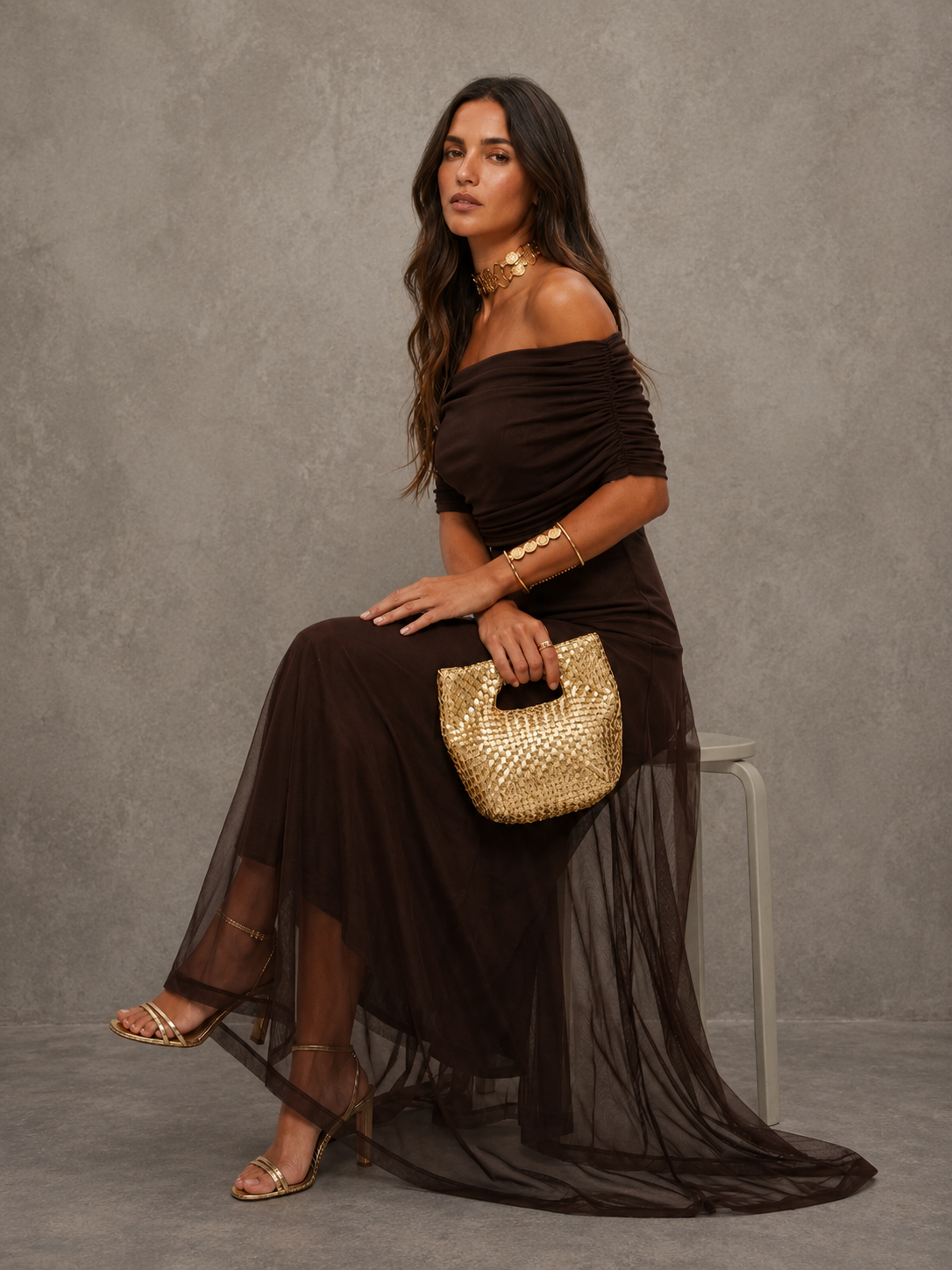 GIORGINA - Vestido largo de diseño