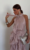 Nataly | Vestido Maxi de Volantes en Cascada