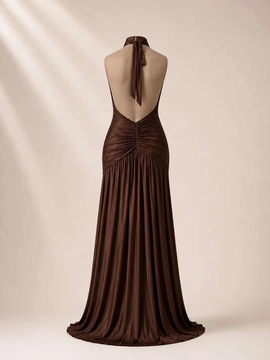 Vestido Luana largo con corte