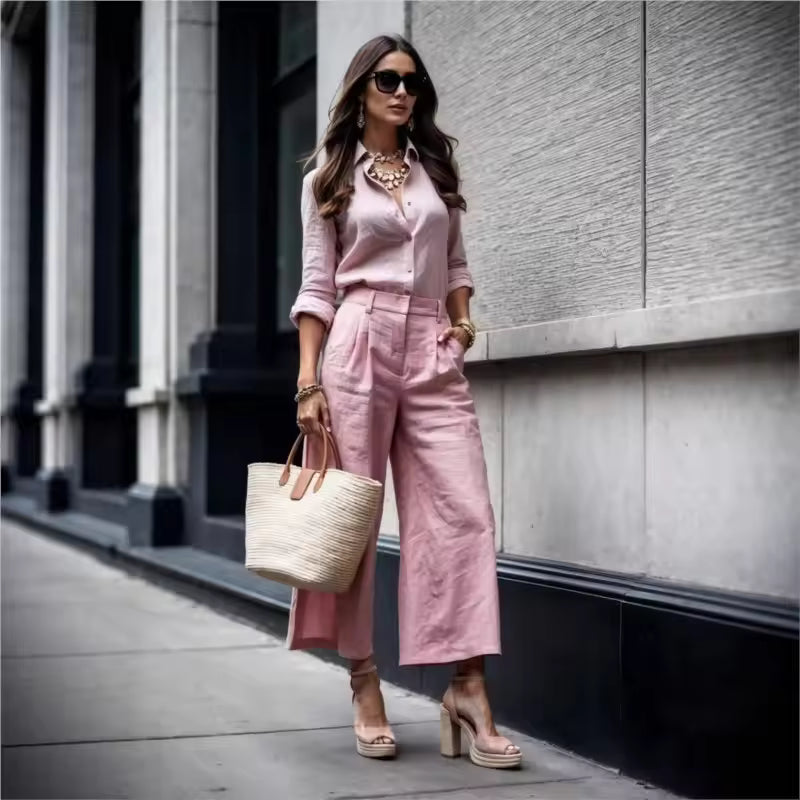 Sofía | Conjunto holgado y cómodo con pantalón para mujer