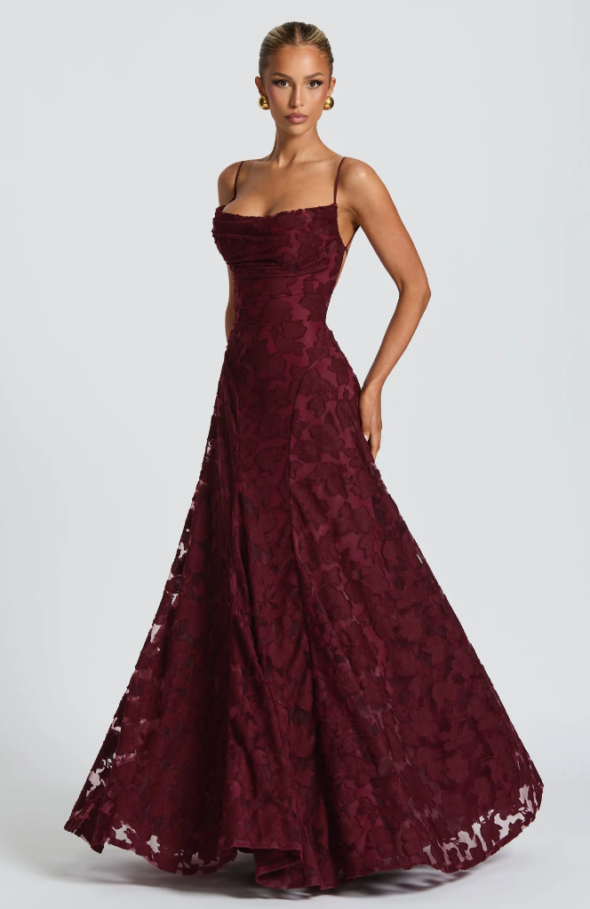 THALÍA | Elegante vestido largo de encaje