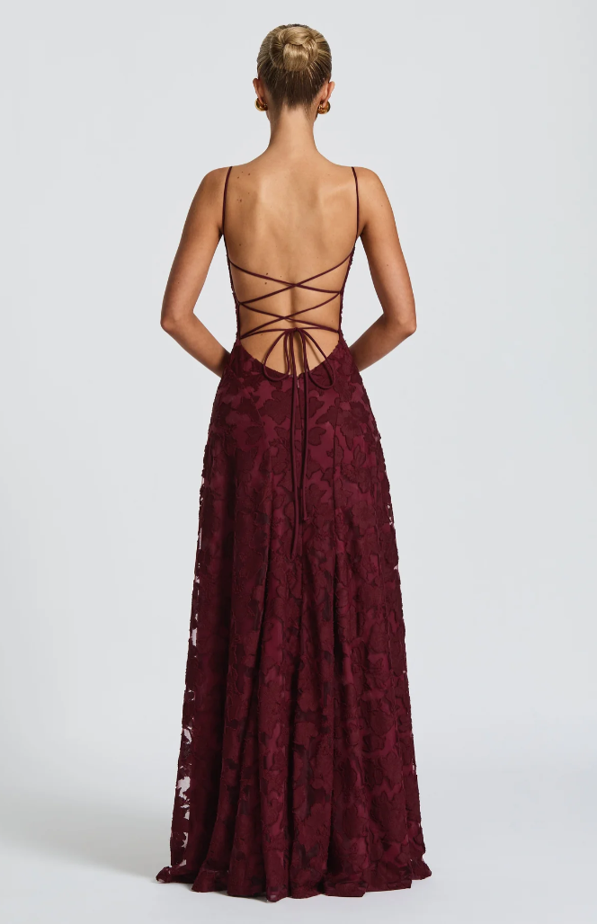 THALÍA | Elegante vestido largo de encaje