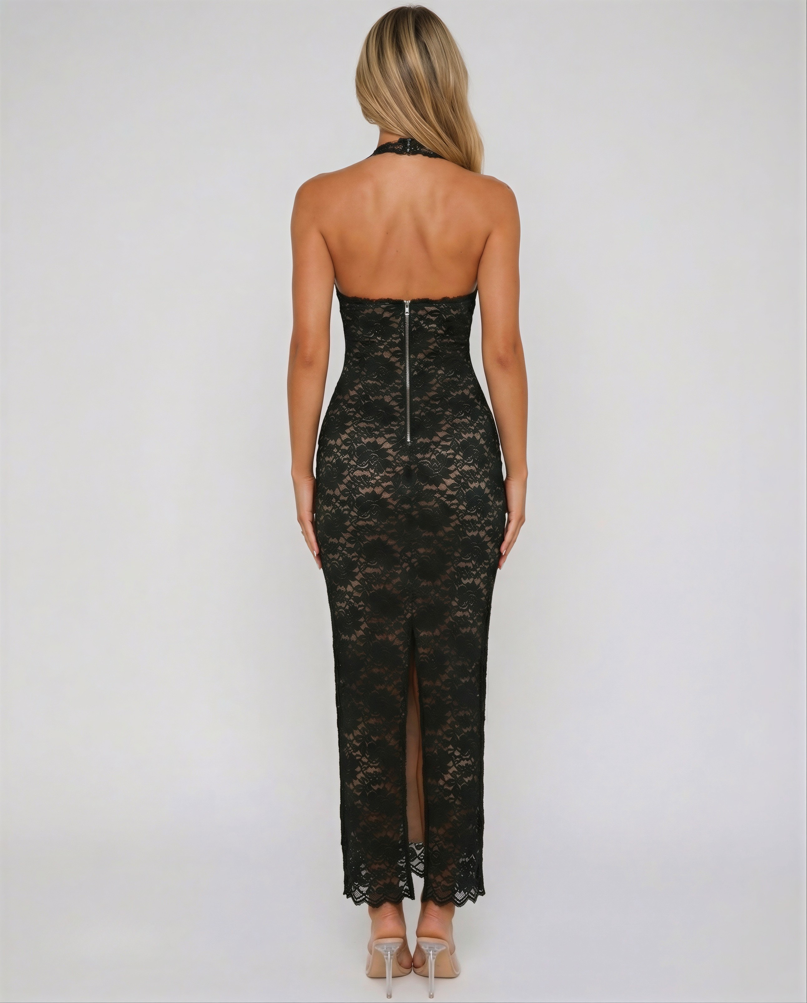 ANA | Vestido Maxi de Encaje