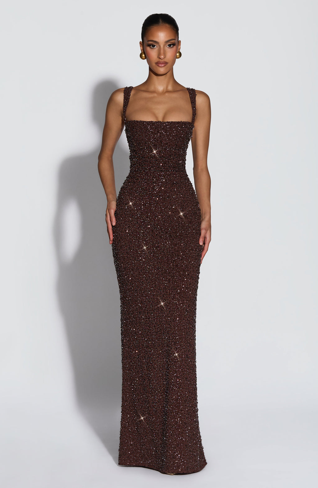 Perla™ | Vestido largo de lentejuelas con espalda descubierta — brilla en cada paso