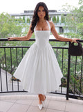 Lúna | Vestido midi halter