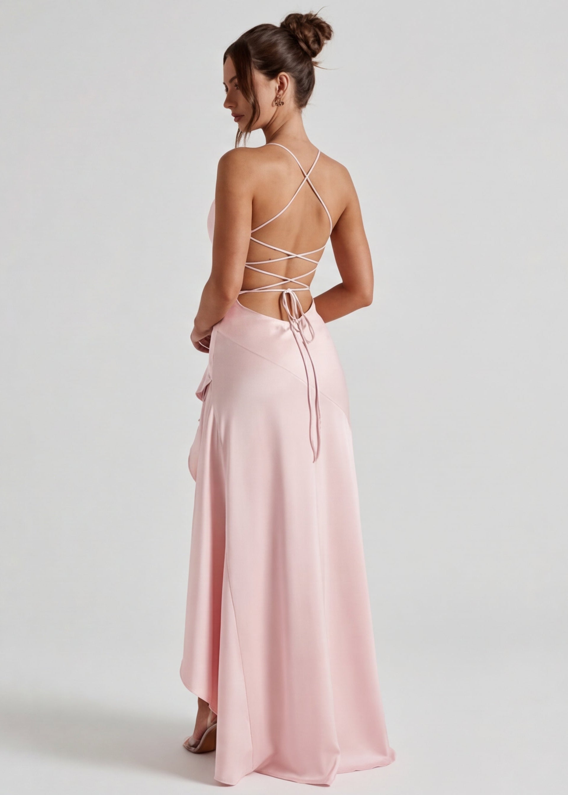 Ariana | Vestido Largo Drapeado