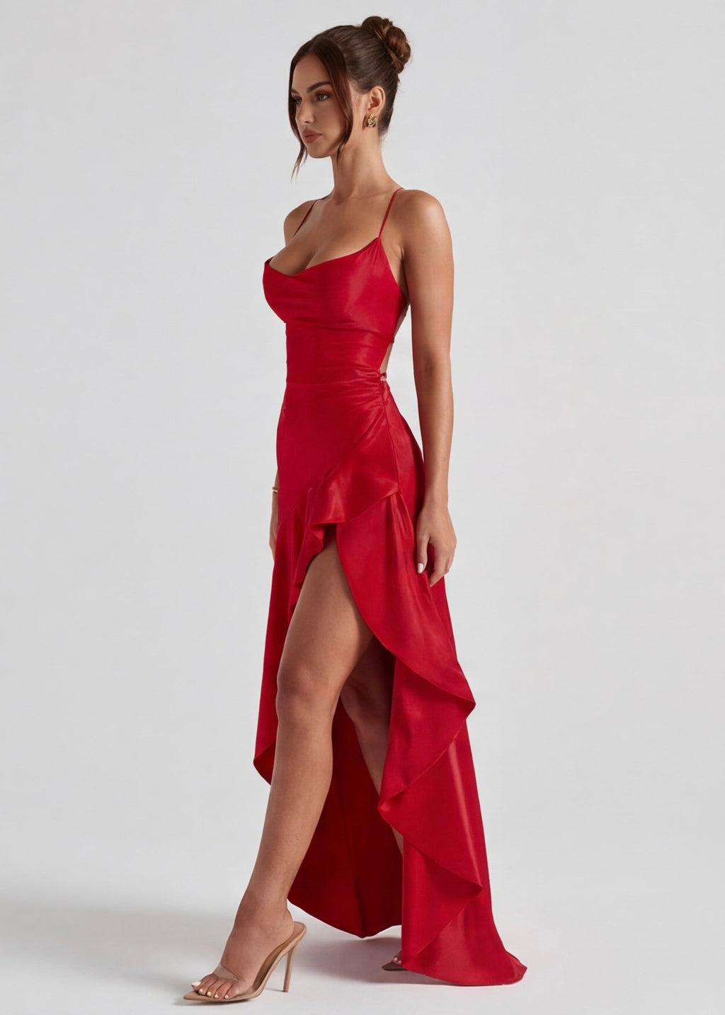 Ariana | Vestido Largo Drapeado