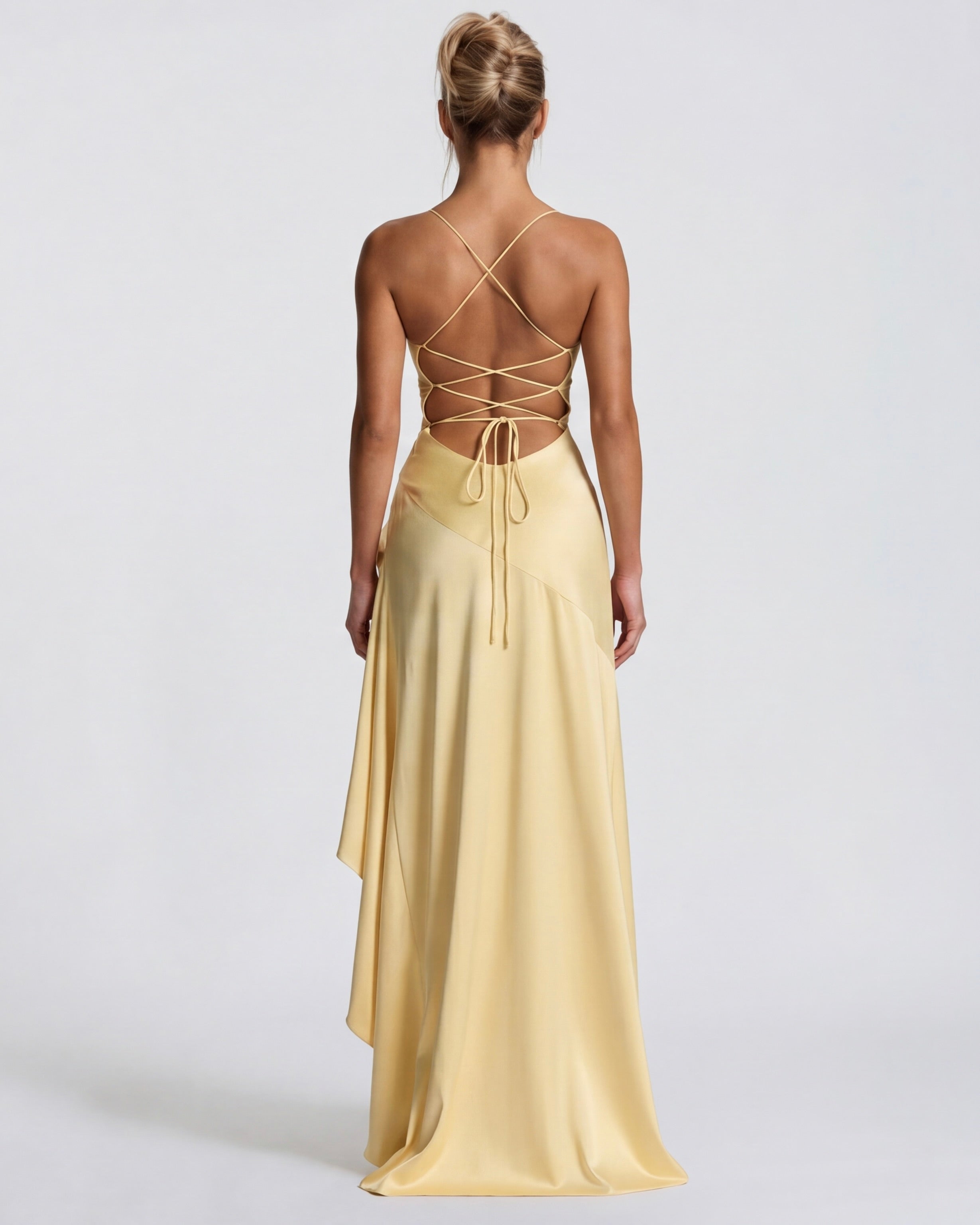 Ariana | Vestido Largo Drapeado