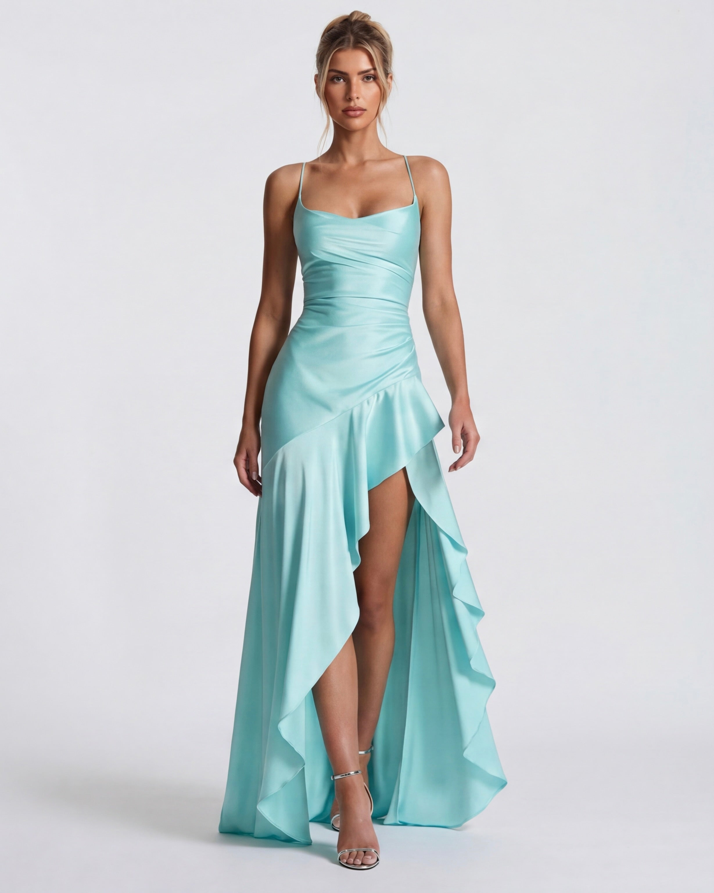 Ariana | Vestido Largo Drapeado