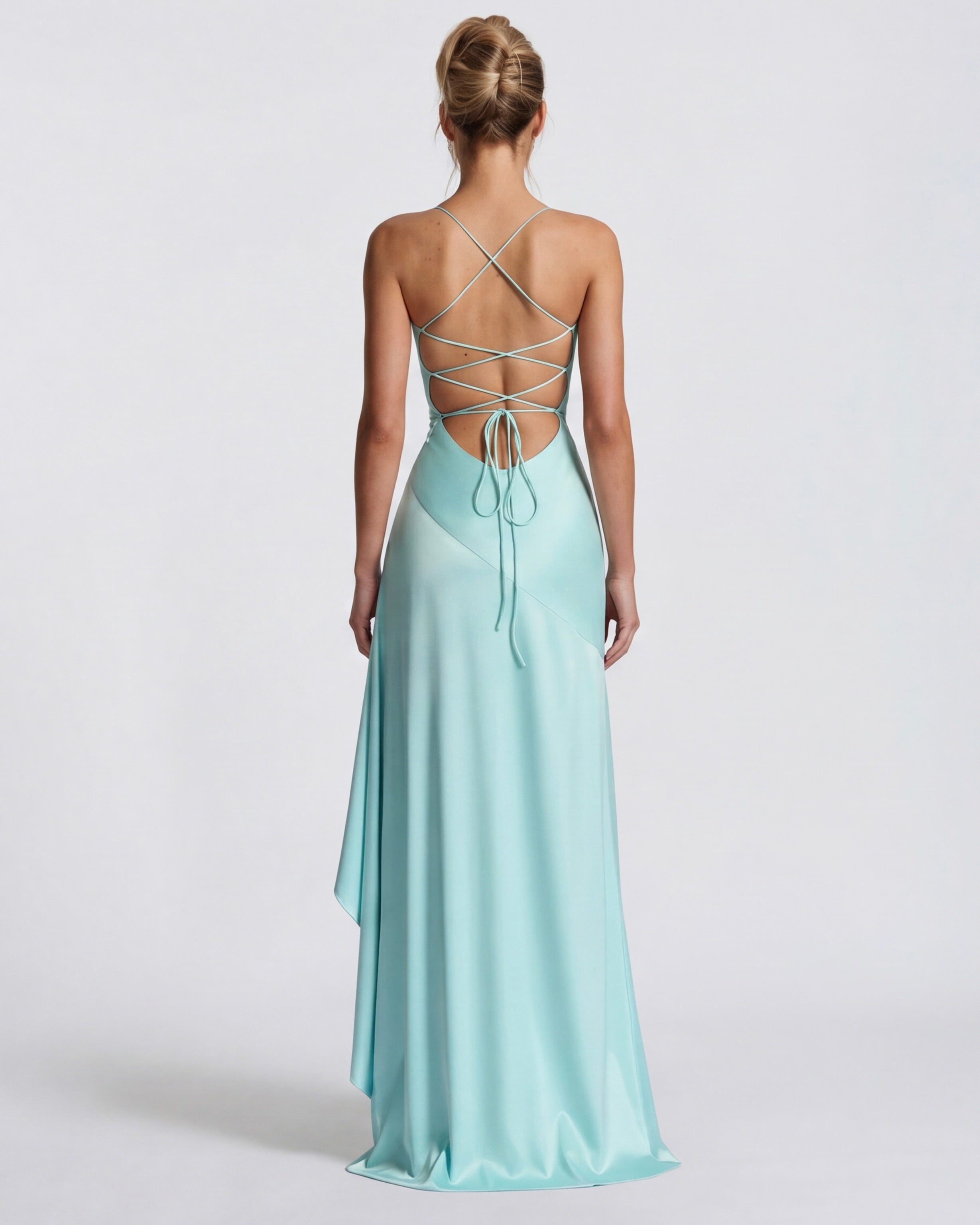 Ariana | Vestido Largo Drapeado
