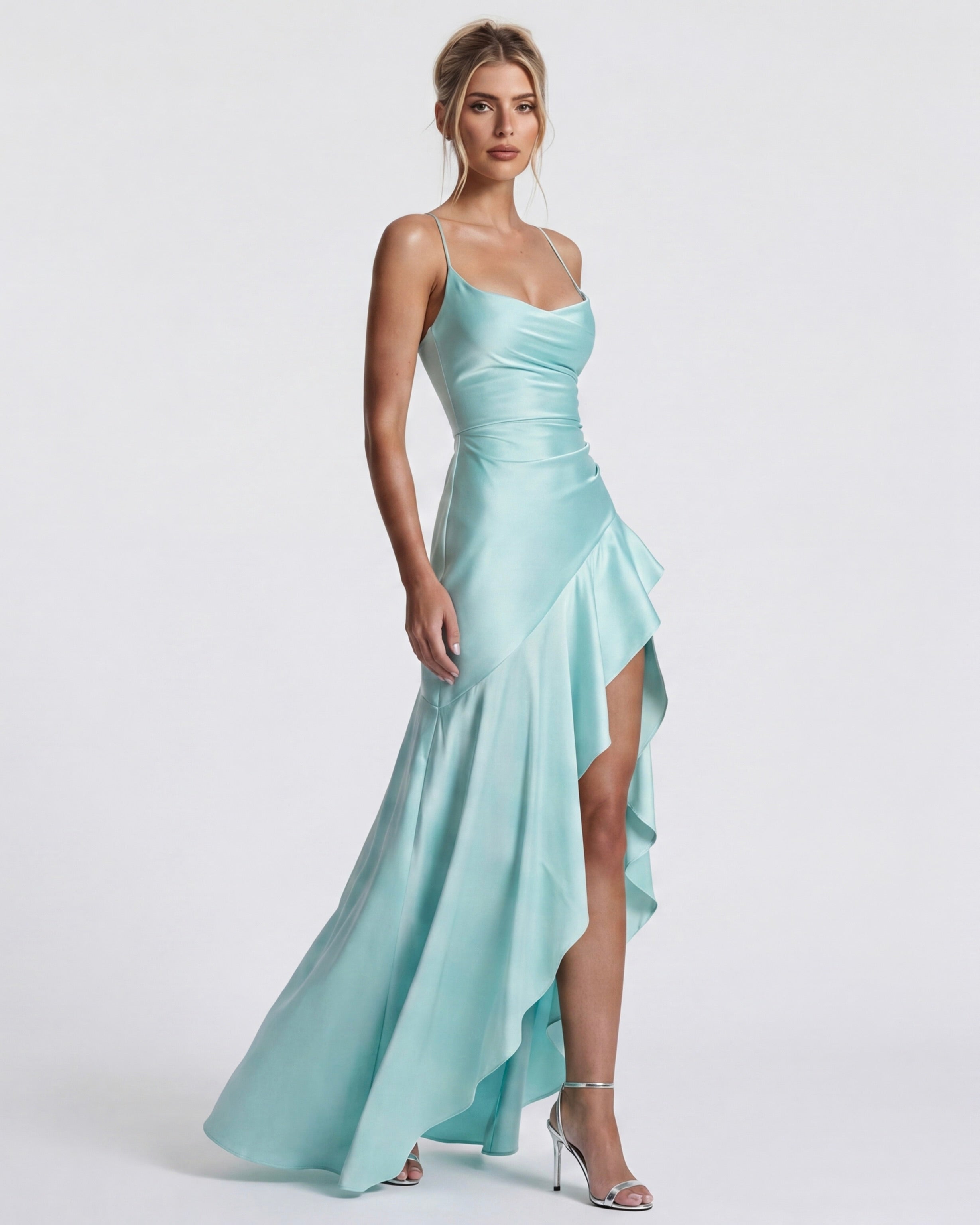 Ariana | Vestido Largo Drapeado