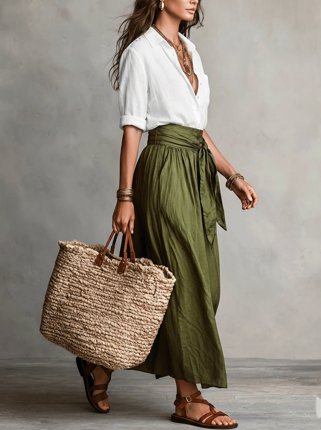 Nora | Conjunto Dos Piezas: Top Negro y Falda Midi