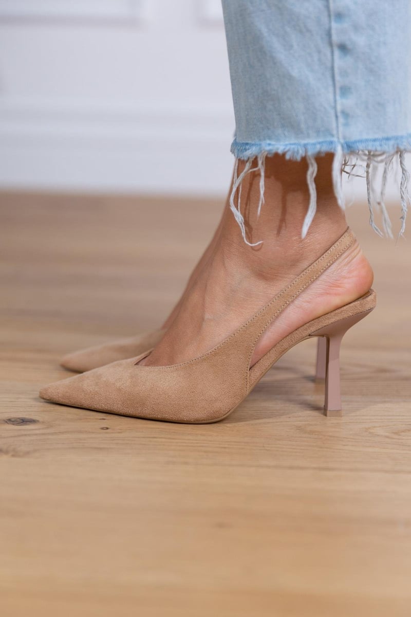 Belisse | Tacones Destalonados Nude