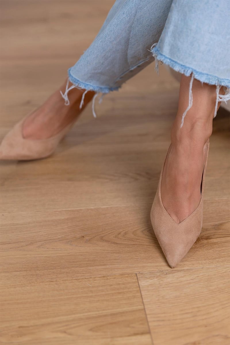Belisse | Tacones Destalonados Nude