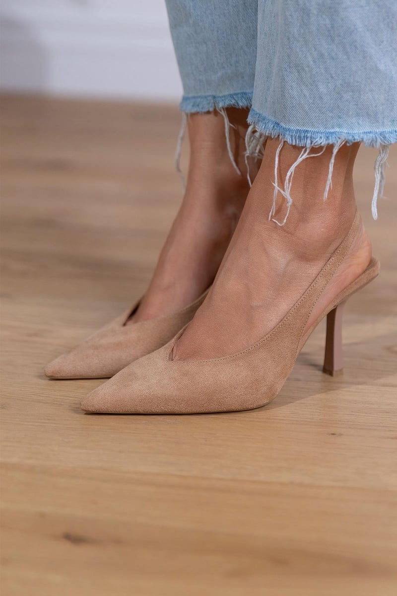 Belisse | Tacones Destalonados Nude