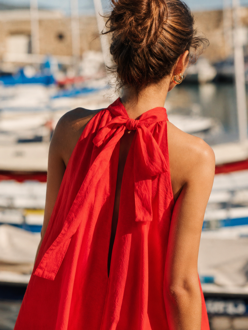 Vestido Coral Lumière