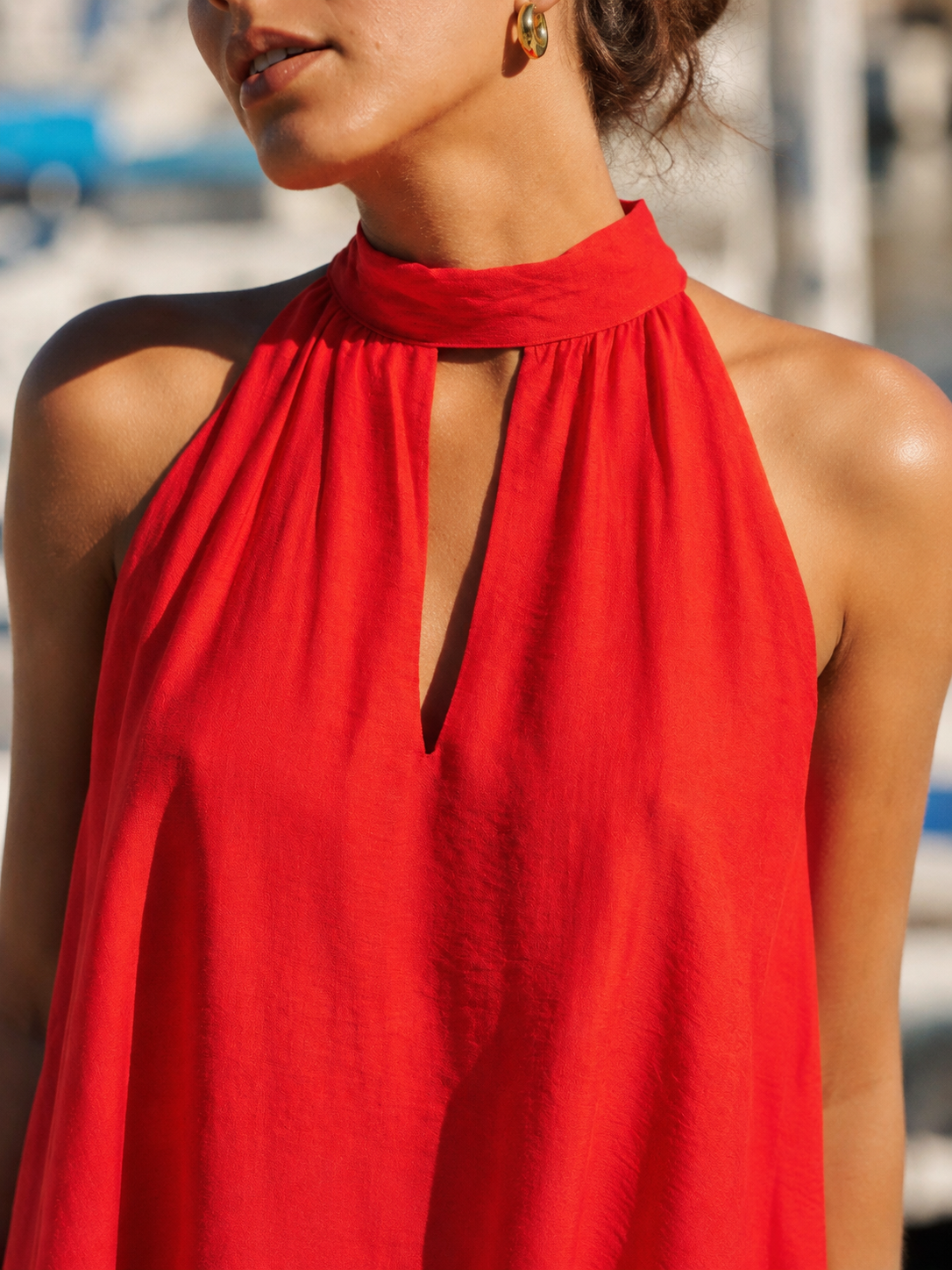 Vestido Coral Lumière