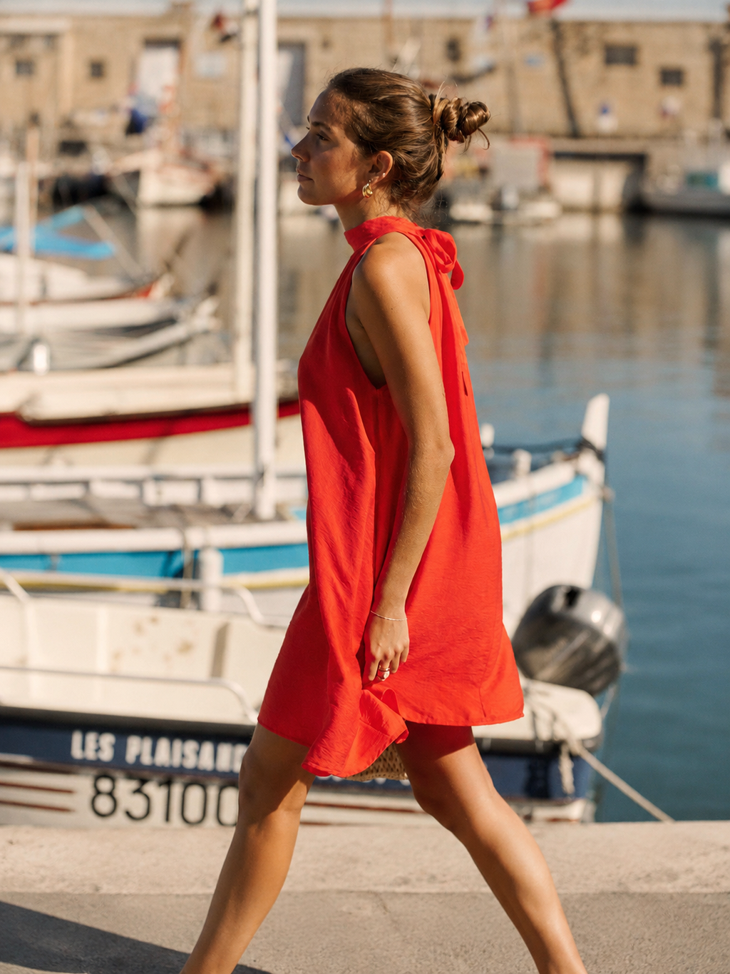 Vestido Coral Lumière