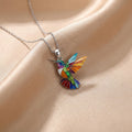 Collar de Colibrí con Aretes a Juego - Regalo Perfecto